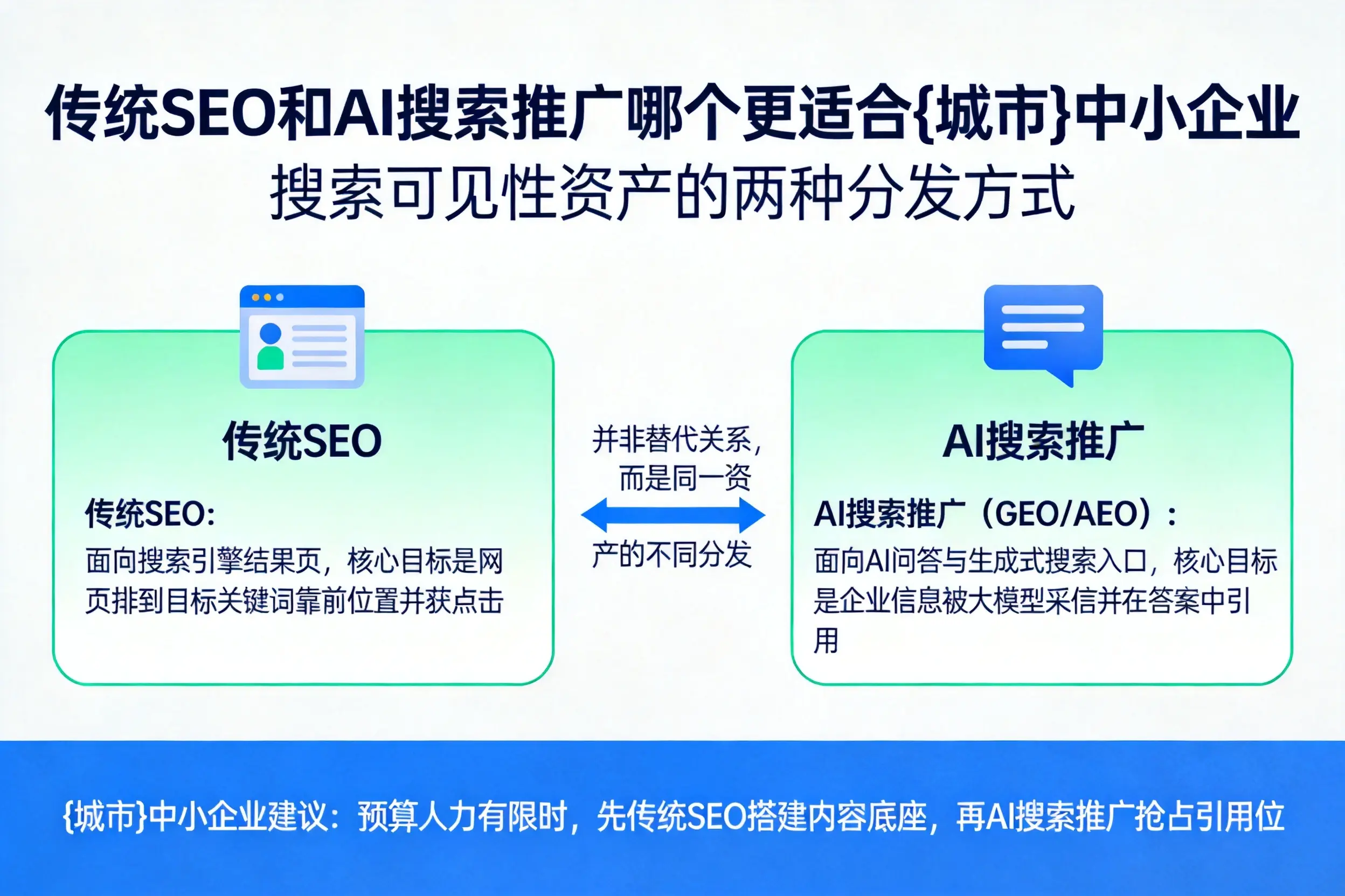 传统SEO和AI搜索推广哪个更适合邢台中小企业