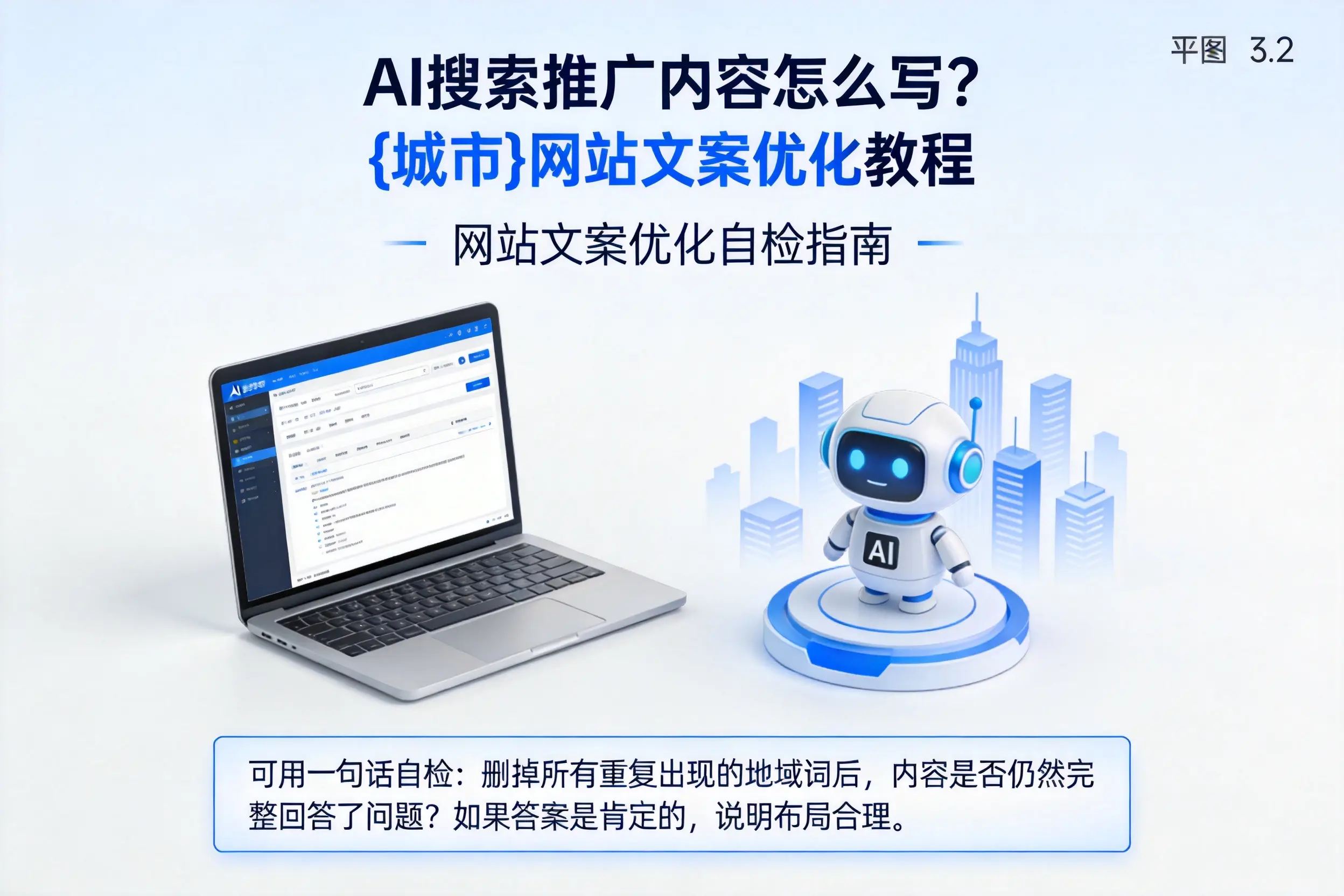 AI搜索推广内容怎么写?邢台网站文案优化教程