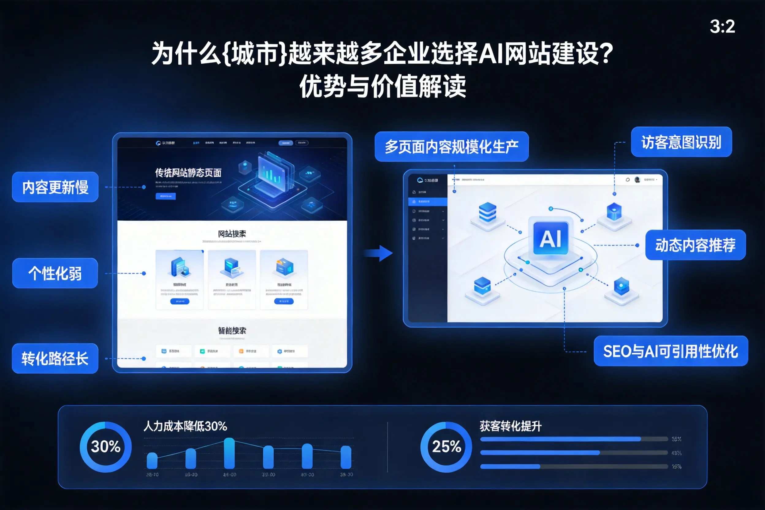 为什么邢台越来越多企业选择AI网站建设?优势与价值解读