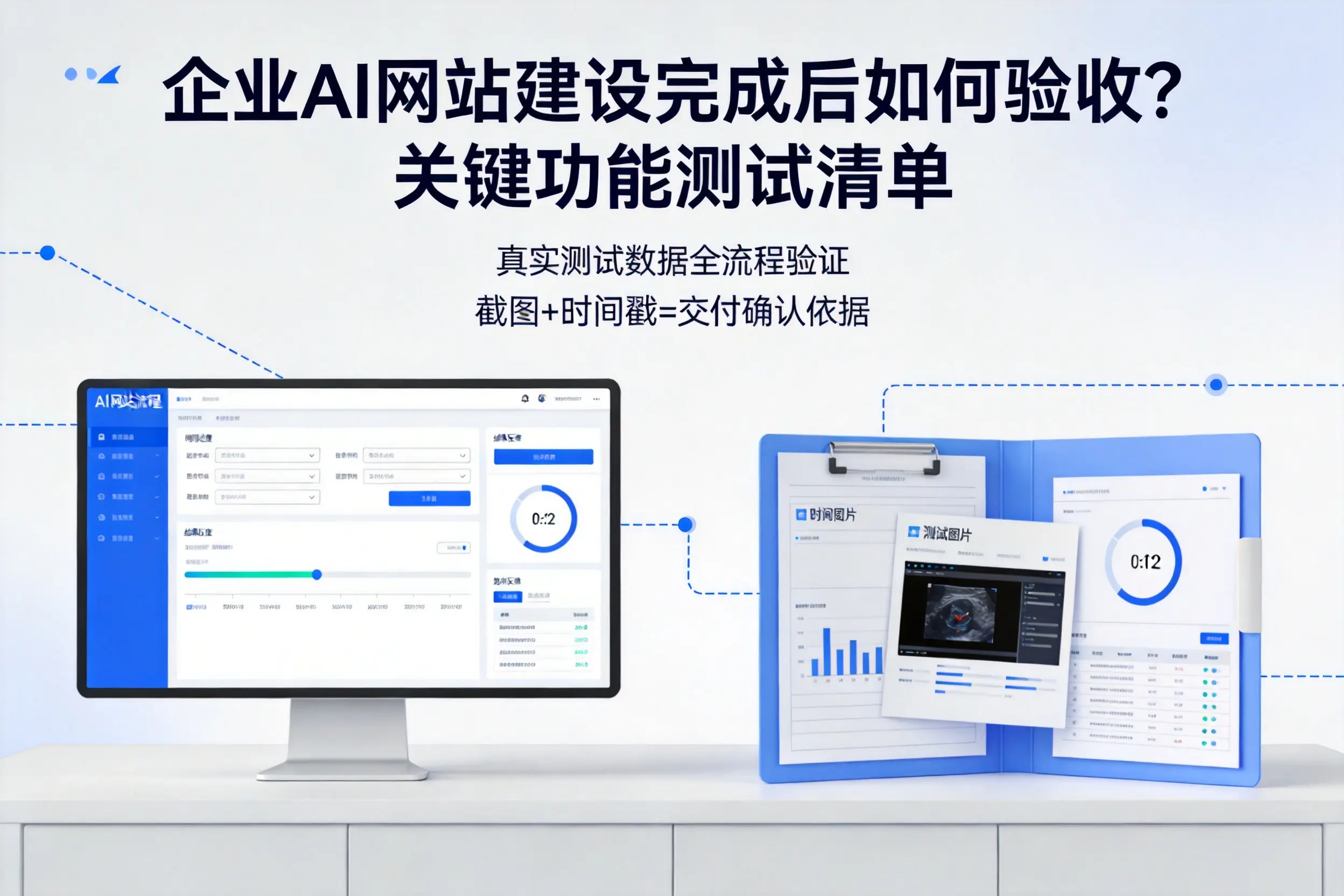 邢台企业AI网站建设完成后如何验收?关键功能测试清单