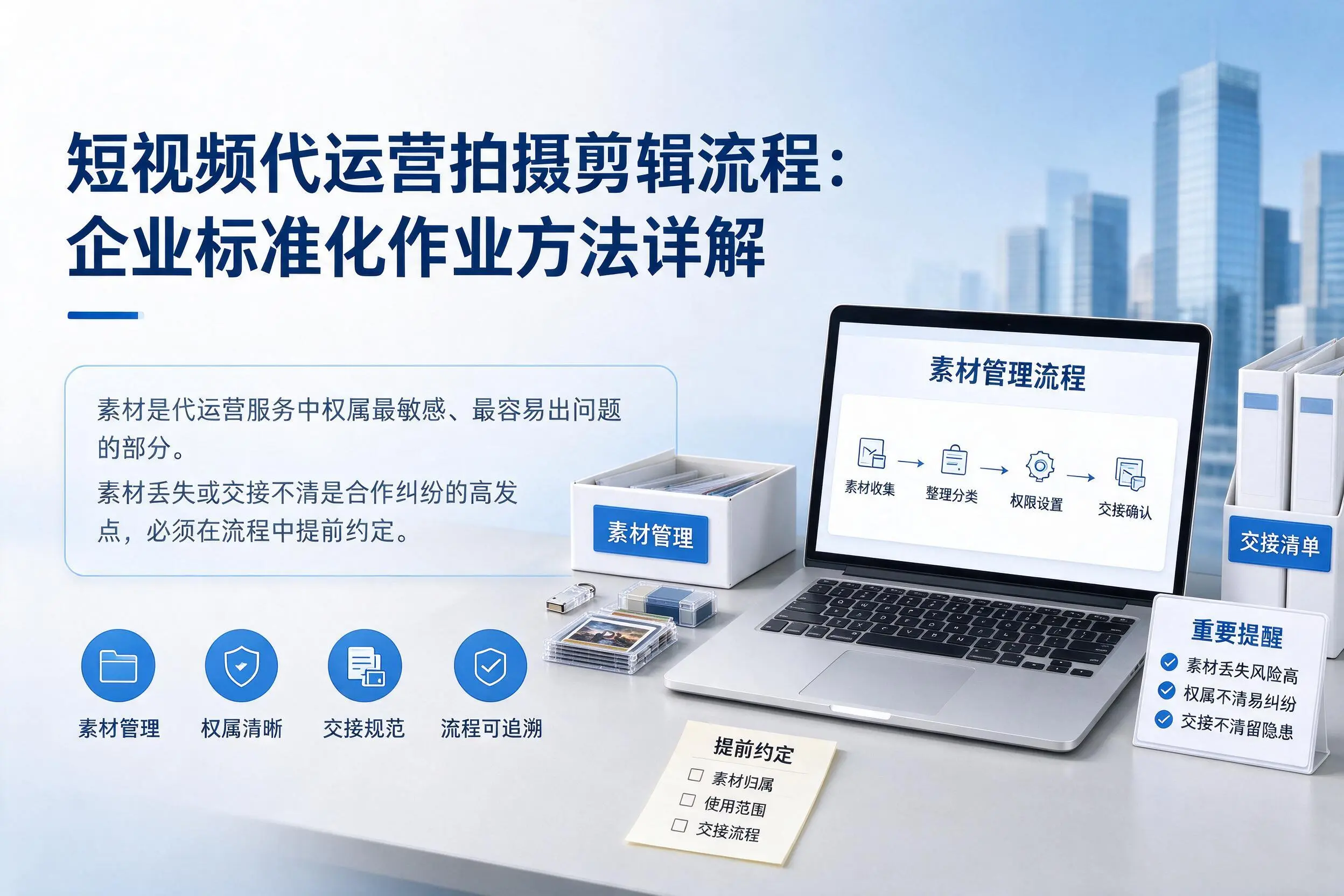 短视频代运营拍摄剪辑流程:邢台企业标准化作业方法详解