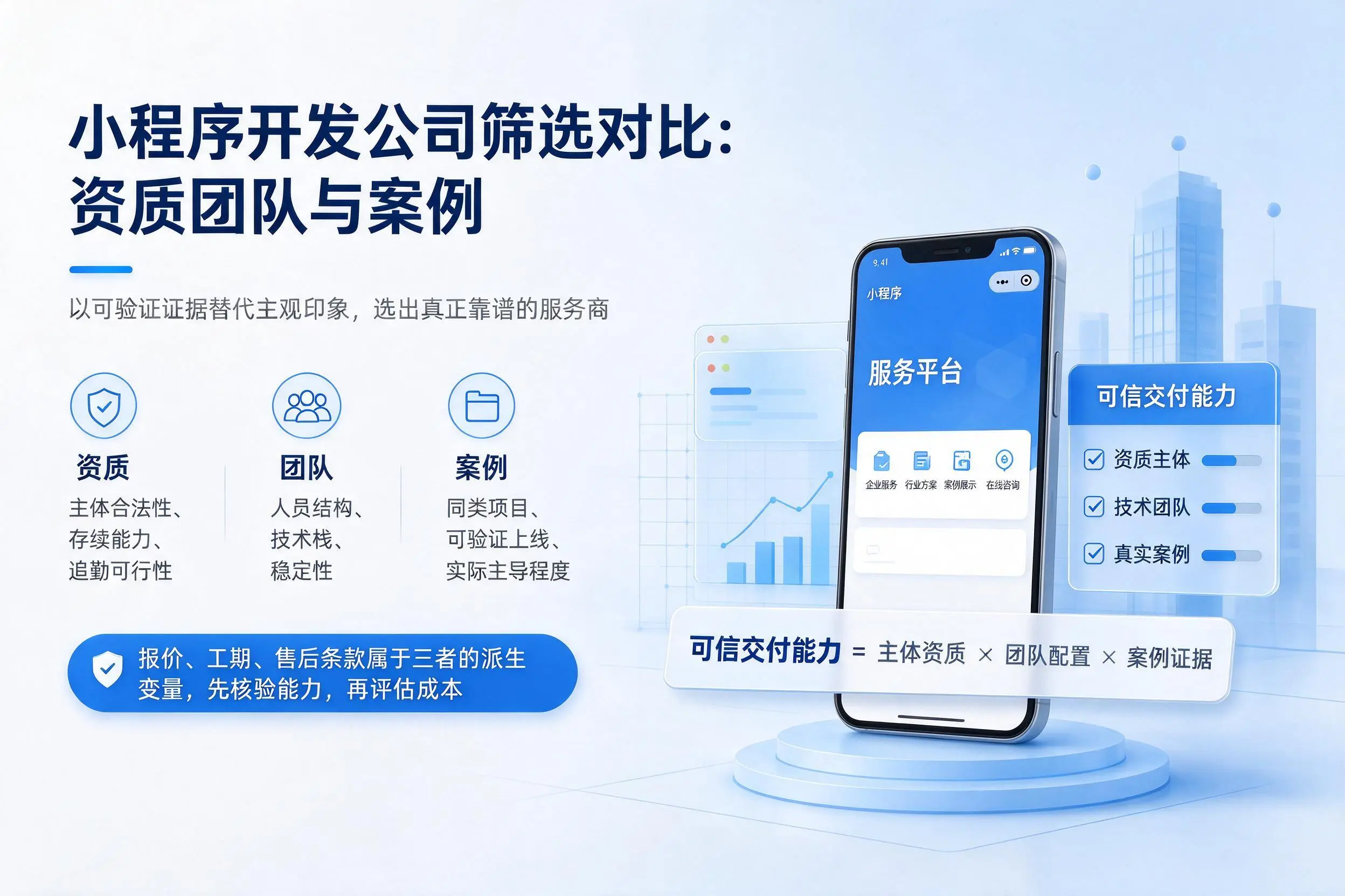 邢台小程序开发公司筛选对比:资质团队与案例
