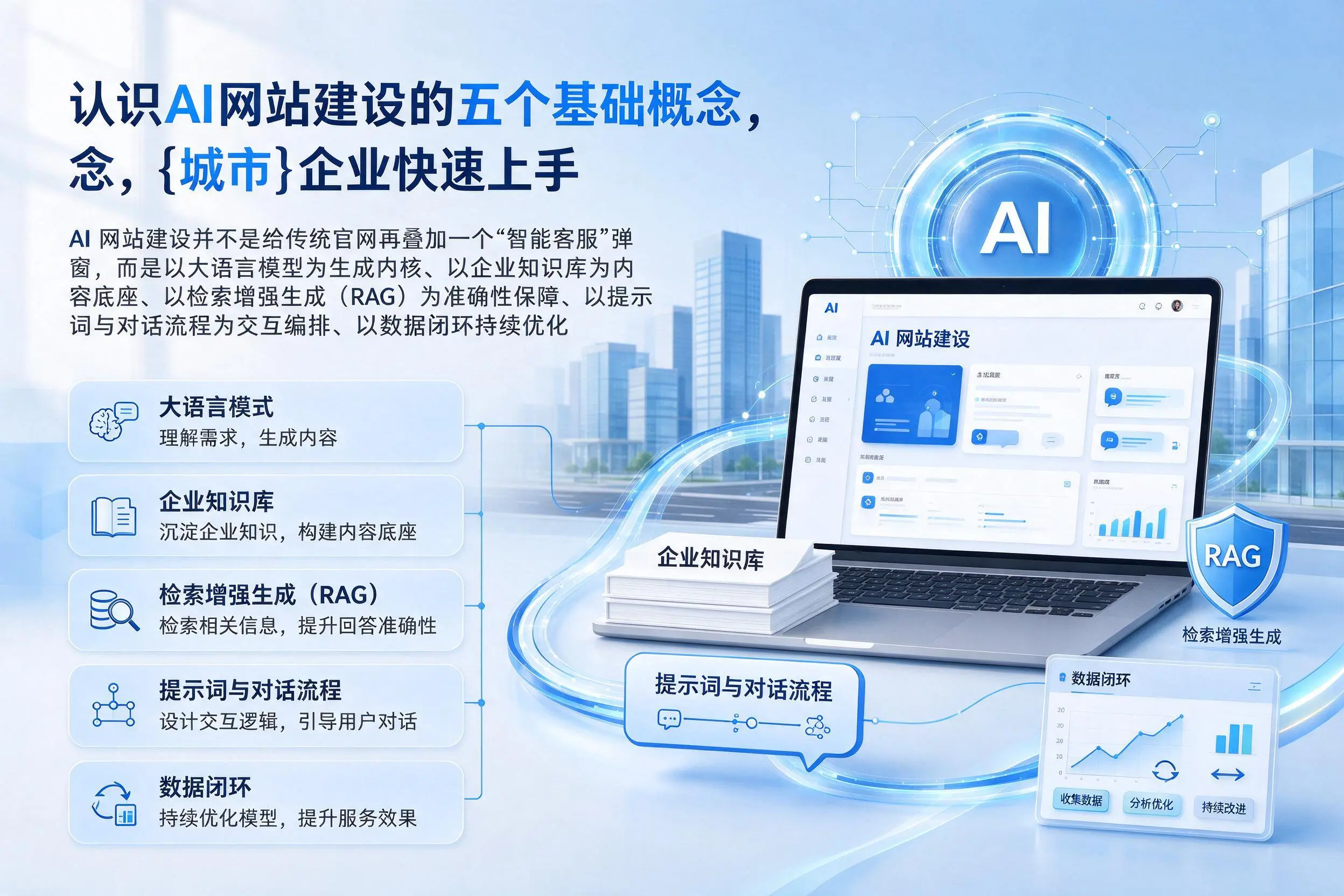 认识AI网站建设的五个基础概念，邢台企业快速上手