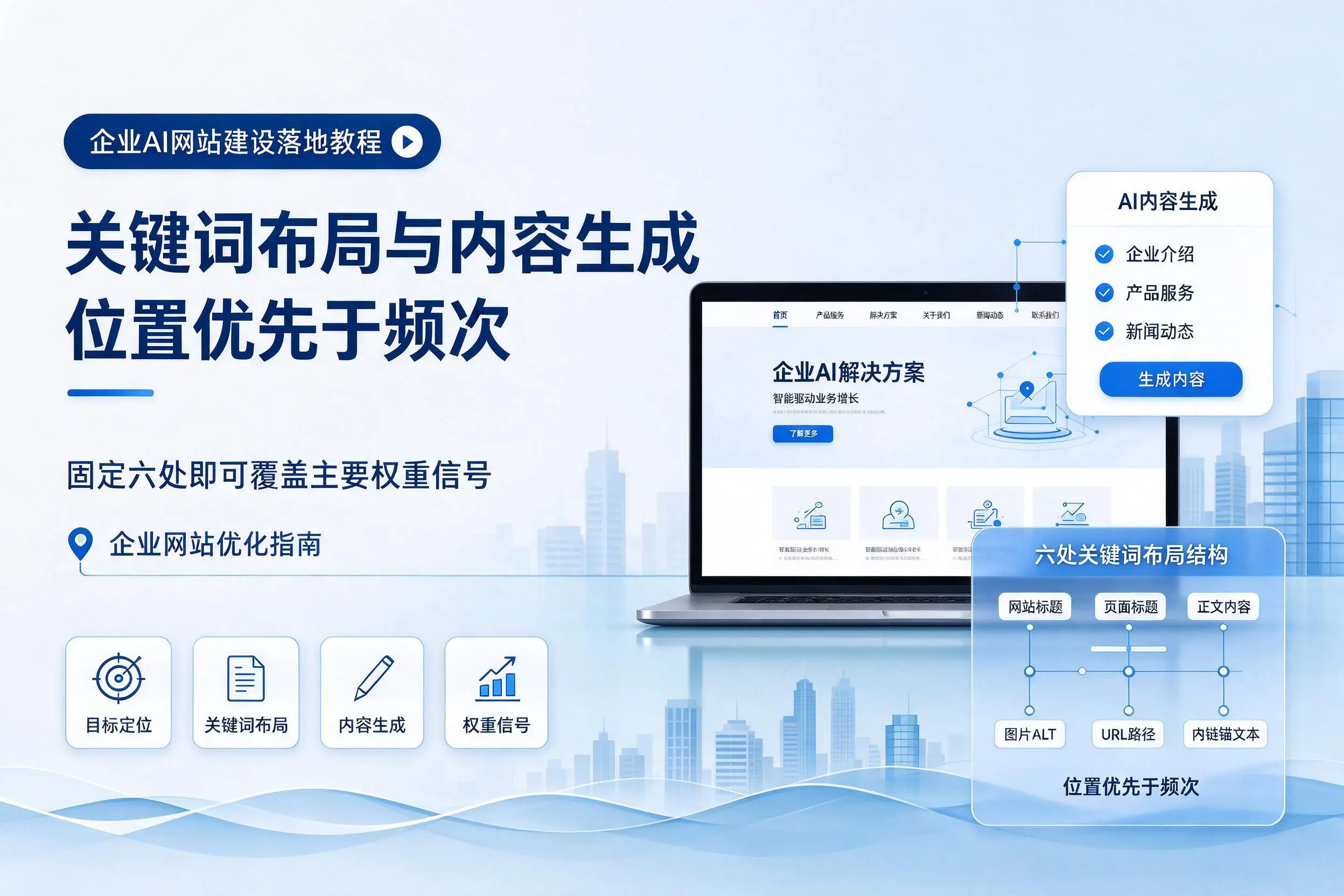 邢台企业AI网站建设落地教程:关键词布局与内容生成